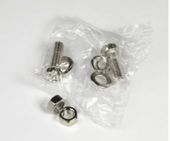 Air Choice Sturdy & Durable Set of 4 Screws - Perfect Fit for Electric Fireplace Heater Bottom Corners