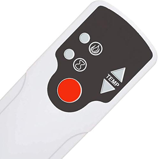 Replacement for Twin Star ClassicFlame Electric Fireplace Heater Remote Control 26II332FSL 28II332FGL 28II332FSL 28II332CGL 32II332FGL 32II332FSL 32II332CGL 33II332FGL 23IRM5736 23II800GRA 2311800GRA