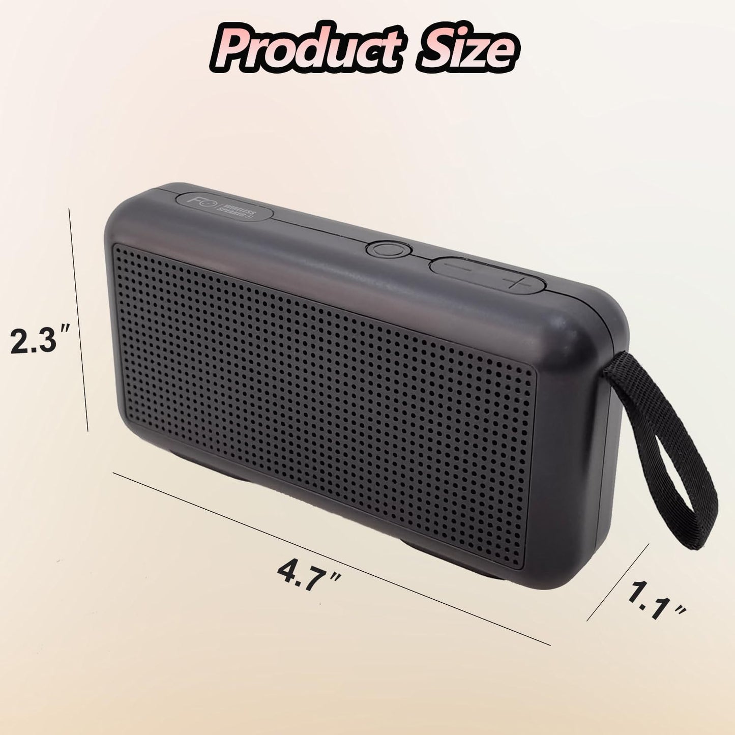 Roamoris 190+Different Music,Electric Fireplaces Crackler Sound Box,Fire Crackling Speaker Machine,Rechargeable Portable Sound Box for,White Noise