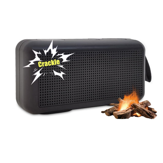 Roamoris 190+Different Music,Electric Fireplaces Crackler Sound Box,Fire Crackling Speaker Machine,Rechargeable Portable Sound Box for,White Noise