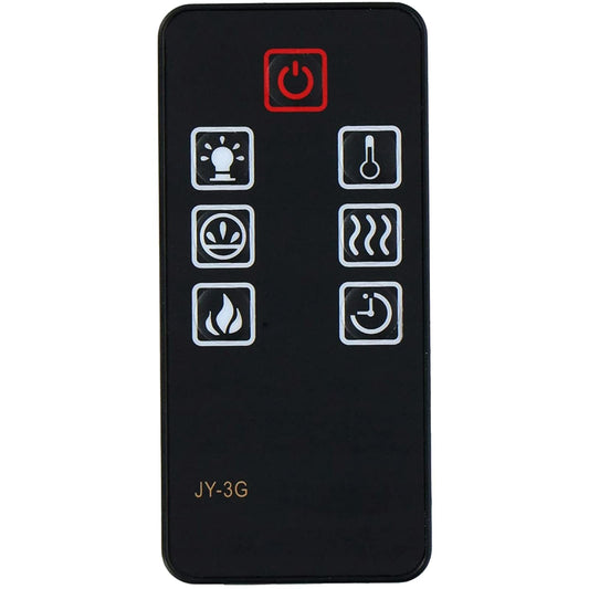 GENGQIANSI Replacement for Muskoka Electric Fireplace Heater Remote Control JY-3G 20-06-650 259-35-86 310-48-90 259-879-86 310-42-45