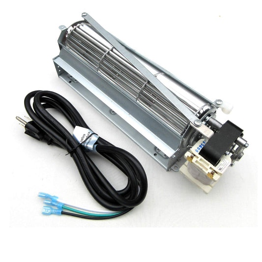 Direct Store Parts Kit DN116 GFK4, FK12, FK24 Replacement Fireplace Blower Fan with 3-prong power cord for Monessen, Vermont Castings, Majestic, Temco, Rotom R7-RB12