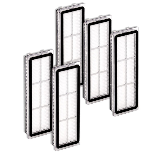 (5 Pieces) L10s Ultra Filter Compatible with Dreametech L10s Ultra, L10s Pro, L10 Ultra, Z10 Pro, S10, S10 PRO, S10 PLUS, B101CN, W10, X10+, L10+ plus, Z10 pro, Robot Vacuum Cleaner Accessories