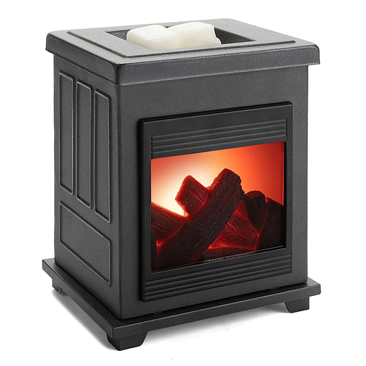 NAFANG Fireplace Wax Warmer,Electric Wax Melt Warmer,Candle Wax Warmer for Scented Wax Melts,Metal Wax Melter,Wax Burner Fragrance Warmer for Home Office Gifts & Decor