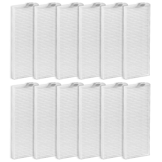(12 Pieces) HEPA Filters Compatible With Lefant M210P M210 Pro M210B M213S M210S M210 M213, OKP Life K2 K3 K3A K4 K5 Robot Vacuum Cleaner Filter Kit, Replacement Parts Filters Accessories